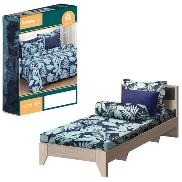 Fitted Sheet Set (Single) - Asters Maldives