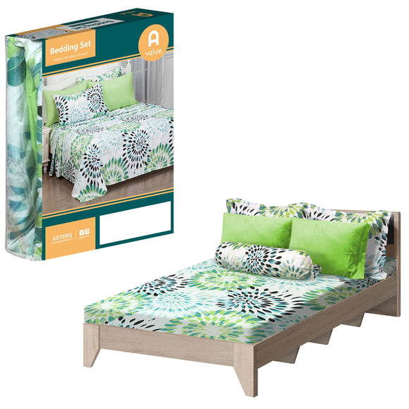 Fitted Sheet Set (Double) - Asters Maldives