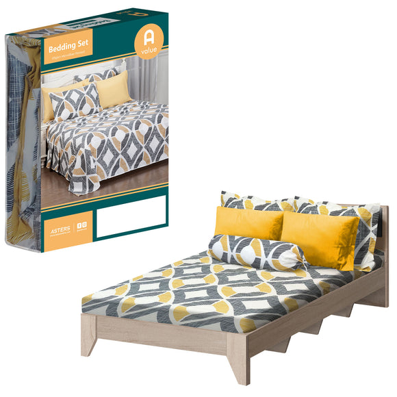 Fitted Sheet Set (Double) - Asters Maldives