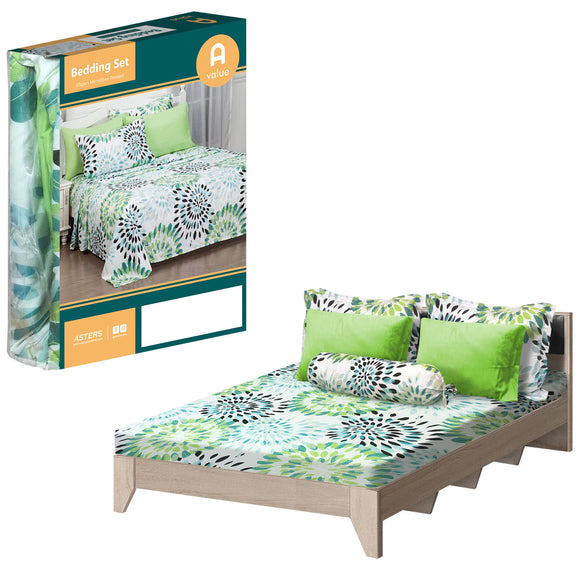 Fitted Sheet Set (Queen) - Asters Maldives