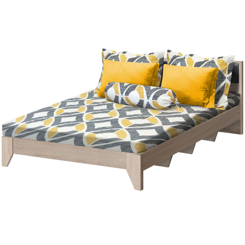 Fitted Sheet Set (Queen) - Asters Maldives