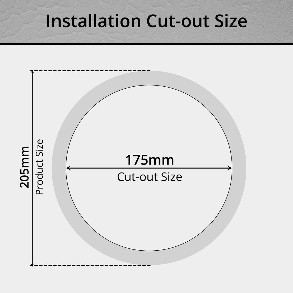 Exhaust Fan (Round 6") - Asters Maldives