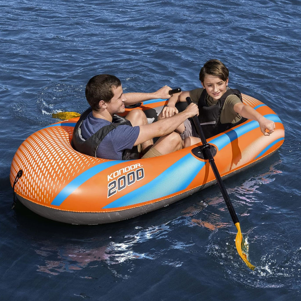 Inflatable Boat (2 Oars & Air Pump) - Asters Maldives