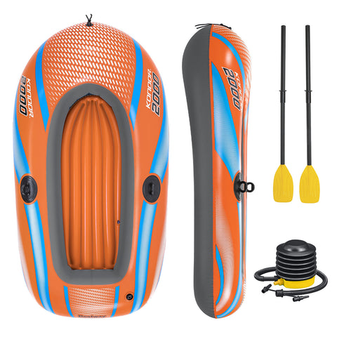 Inflatable Boat (2 Oars & Air Pump) - Asters Maldives