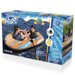 Inflatable Boat (2 Oars & Air Pump) - Asters Maldives