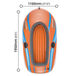 Inflatable Boat (2 Oars & Air Pump) - Asters Maldives