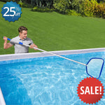 Pool Skimmer with 15ft. Pole - Asters Maldives