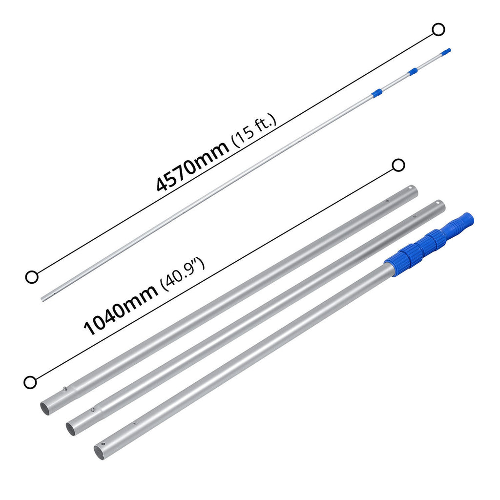 Pool Skimmer with 15ft. Pole - Asters Maldives