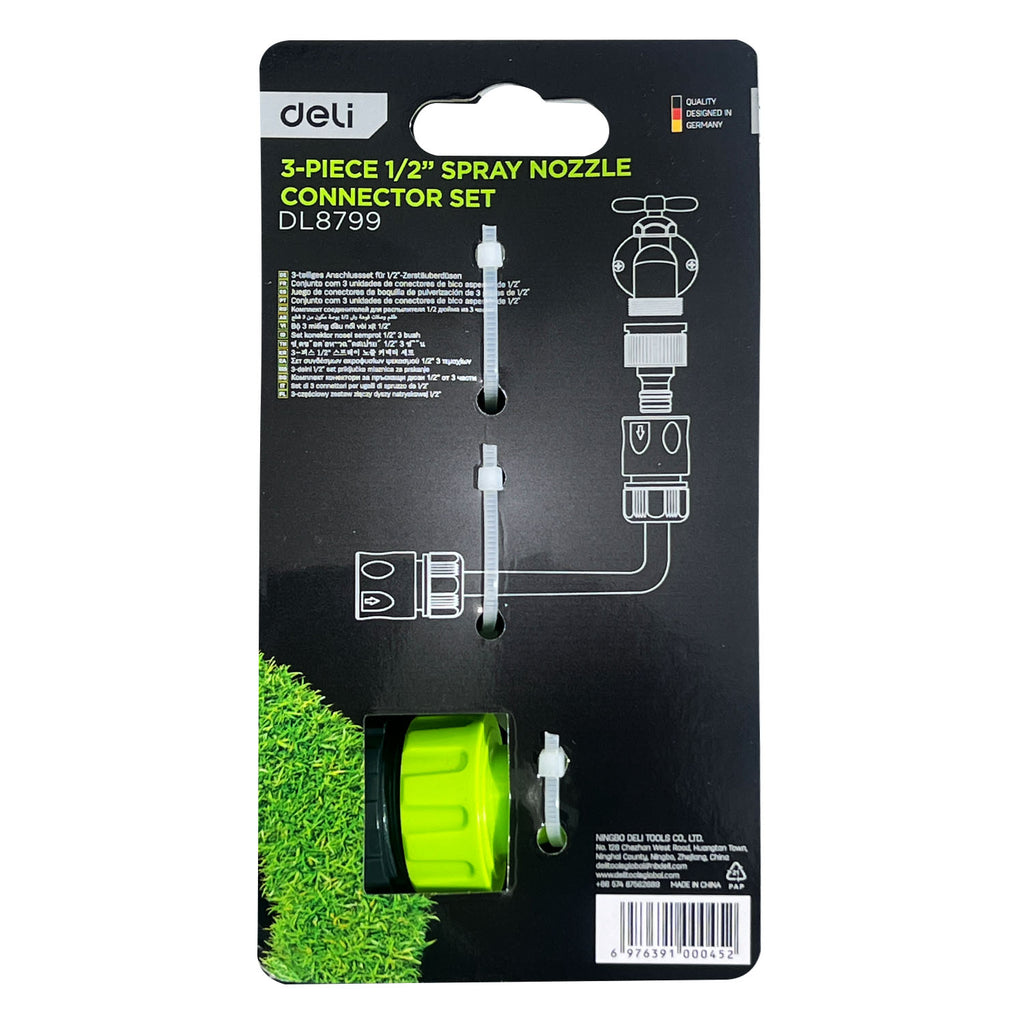 1/2" Hose Connector (3 PCs) - Asters Maldives