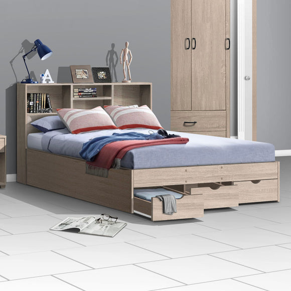 Storage Double Bed - Asters Maldives