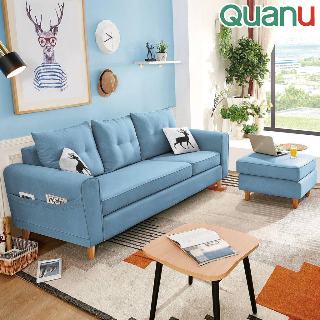 Sofa with Ottoman - Asters Maldives