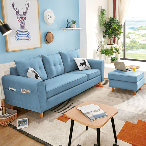 Sofa with Ottoman - Asters Maldives
