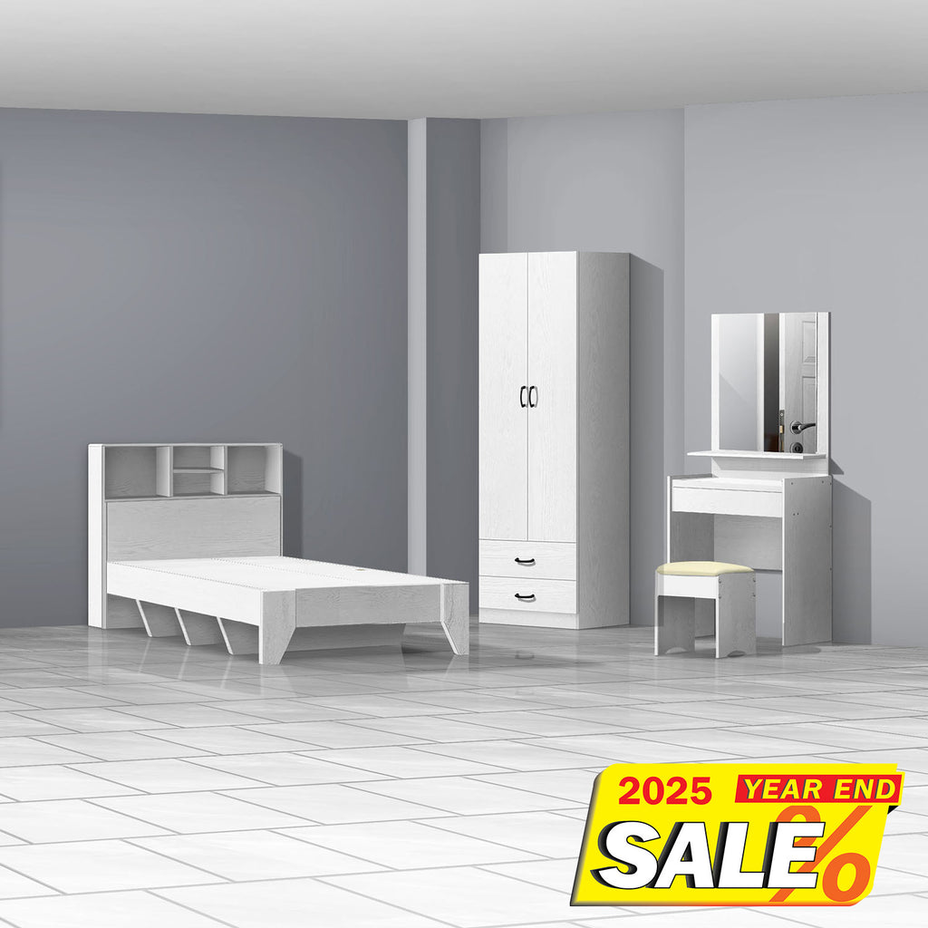 Bedroom Set (3 PCs) - Asters Maldives