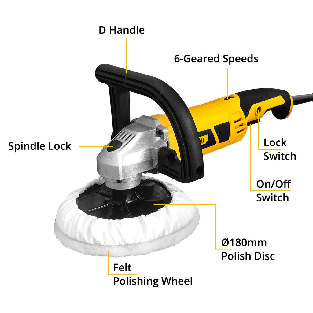 Angle Polisher (Ø180mm) - Asters Maldives