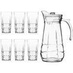 Juice Jug (1.8L) with 6 Glasses - Asters Maldives