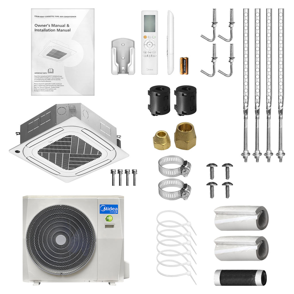48000 BTU 4-Way Cassette AC (Inverter) - Asters Maldives
