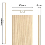 T-Shape Skirting Board (7'11") - Asters Maldives