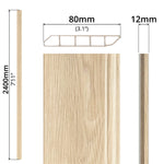 Skirting Board (7'11") - Asters Maldives