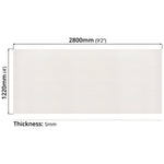 Wall Panel Board (4' x 9'2") - Asters Maldives