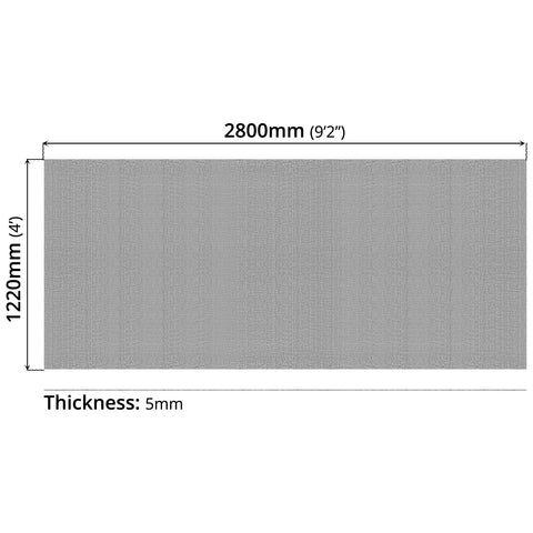 Wall Panel Board (4' x 9'2") - Asters Maldives