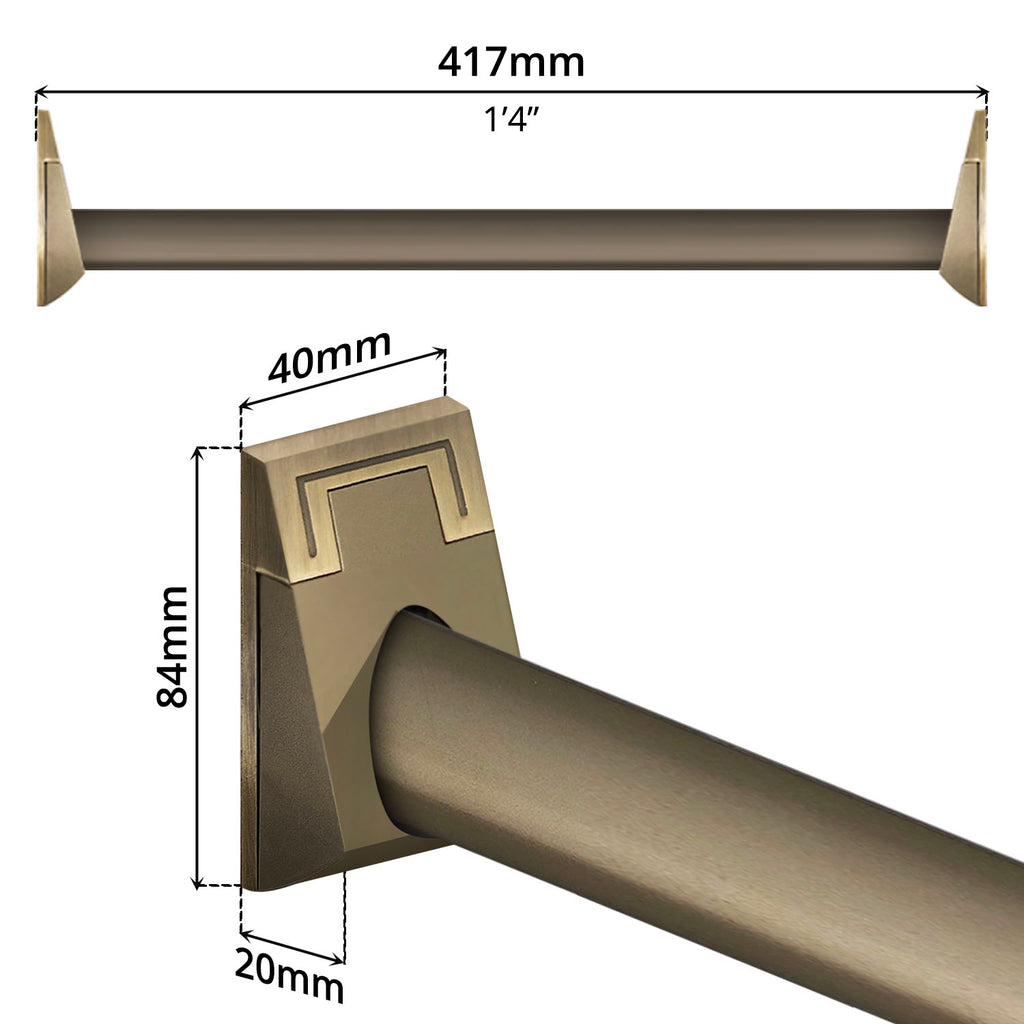 Wardrobe Hanger Rod (1'4") - Asters Maldives