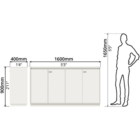 Cabinet With Door - Asters Maldives