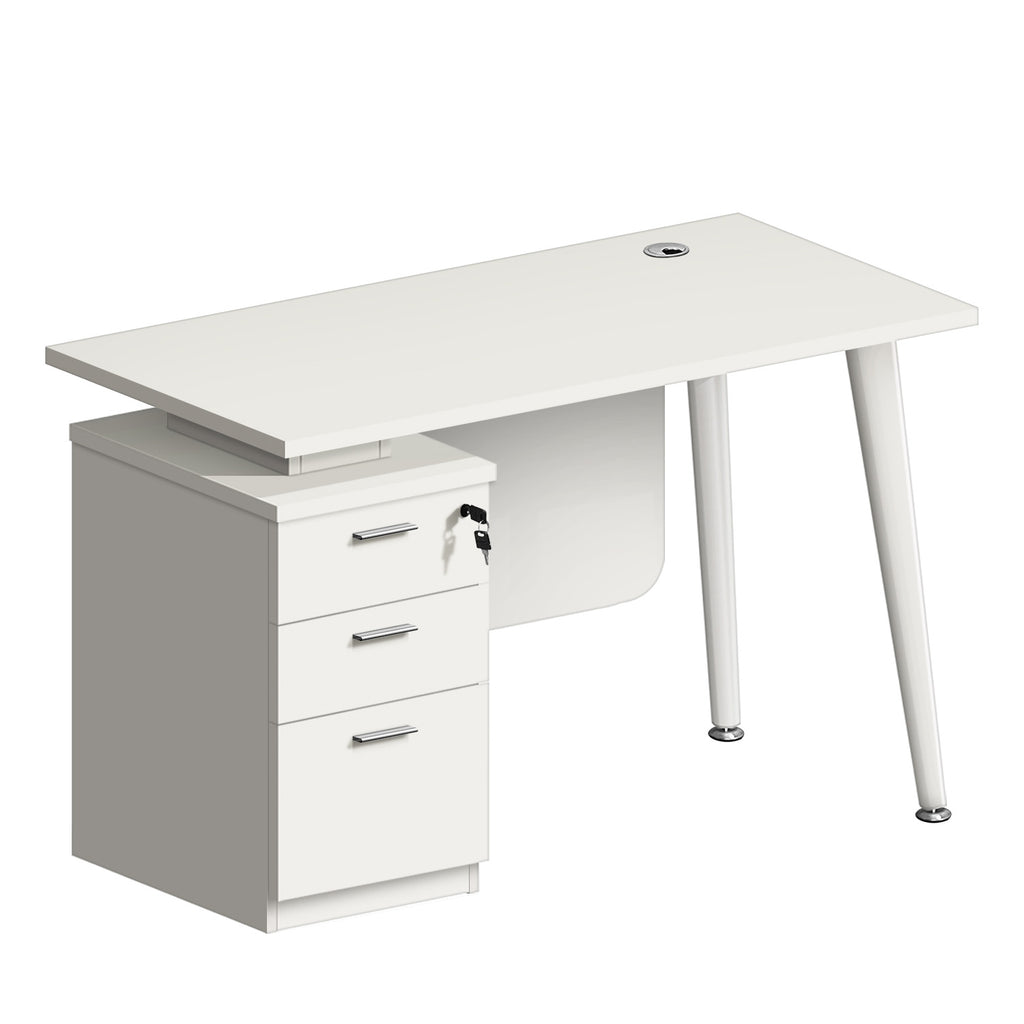 Desk with Pedestal - Asters Maldives