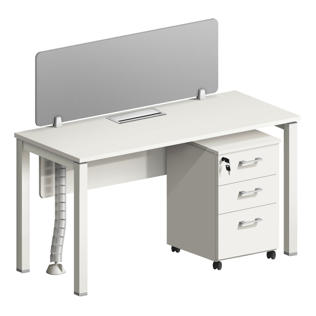 Desk with Pedestal - Asters Maldives