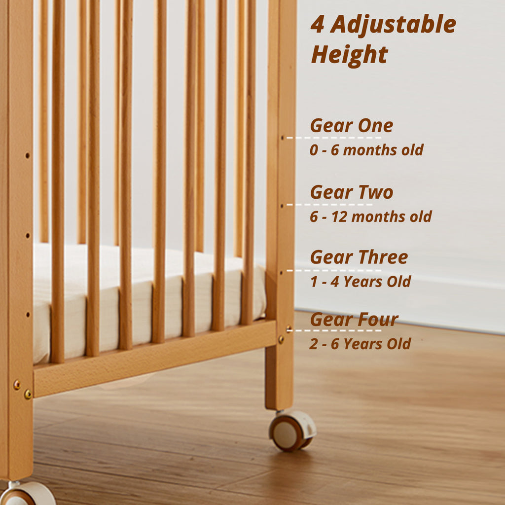 Baby Cot (4 in 1) - Asters Maldives