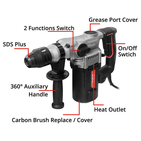 Rotary Hammer (3-in-1) - Asters Maldives