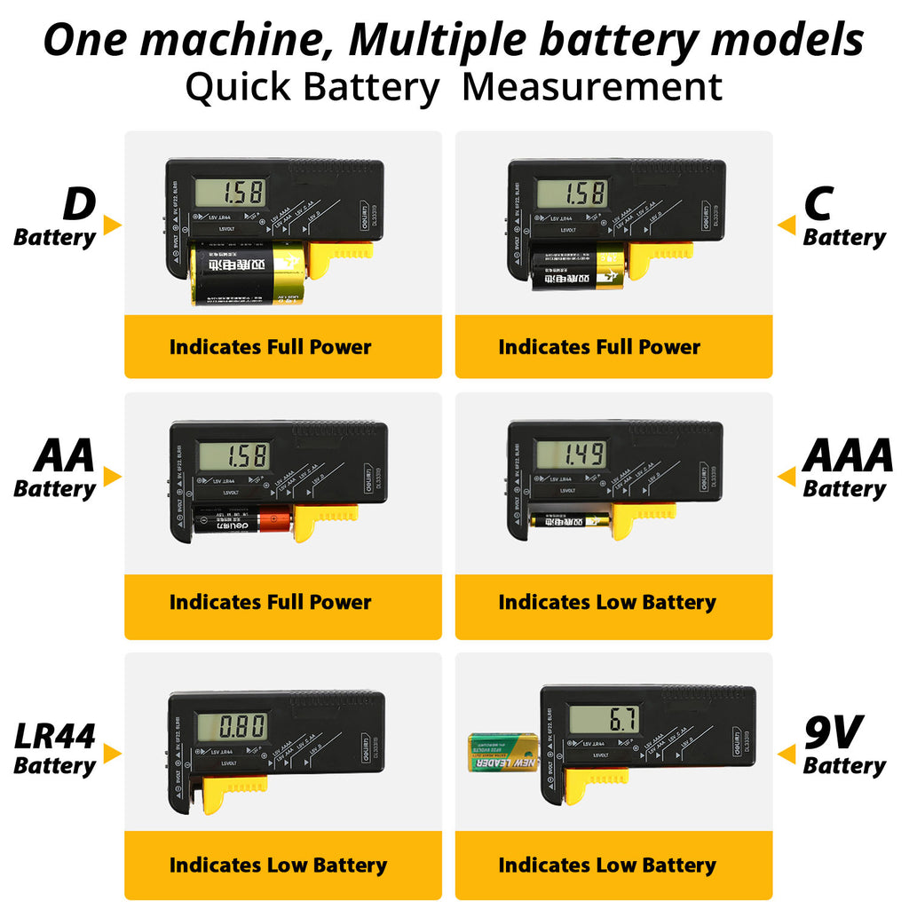 Voltage Tester (1.5V / 9V) - Asters Maldives