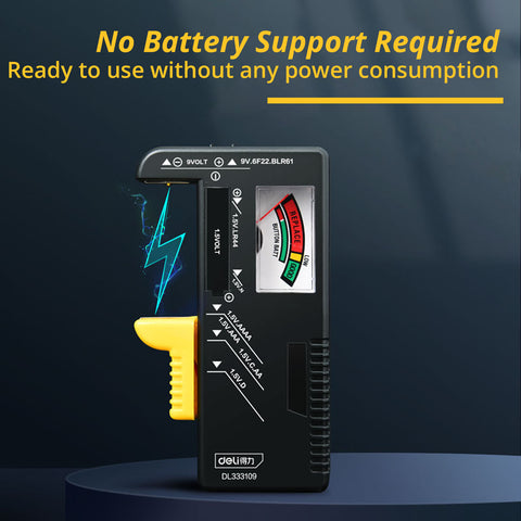 Voltage Tester (1.5V / 9V) - Asters Maldives