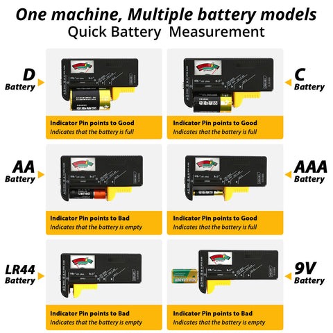 Voltage Tester (1.5V / 9V) - Asters Maldives