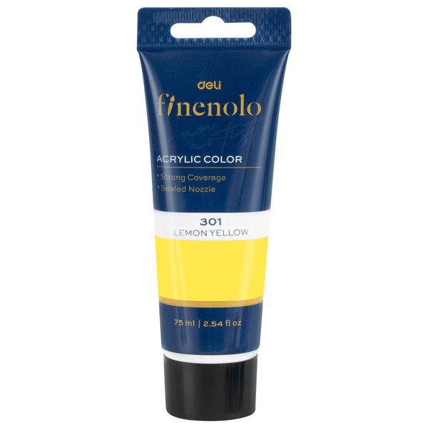 75ml Acrylic Color (Lemon Yellow)