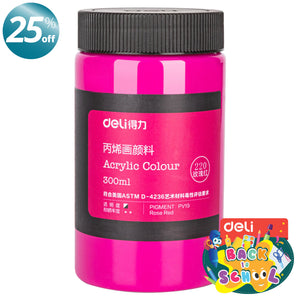300ml Acrylic Color (Rose Red) - Asters Maldives