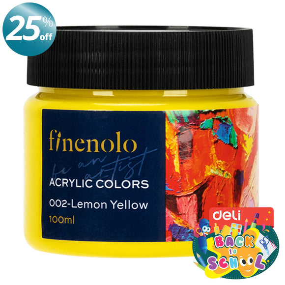 100ml Acrylic Color (Lemon Yellow) - Asters Maldives