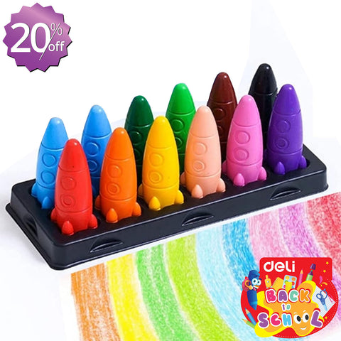 Oil Pastel Set (12 PCs) - Asters Maldives