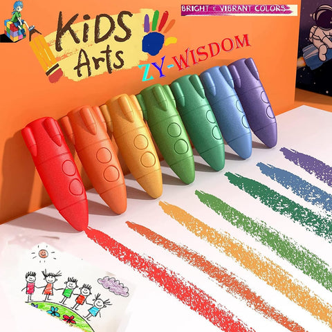 Oil Pastel Set (12 PCs) - Asters Maldives