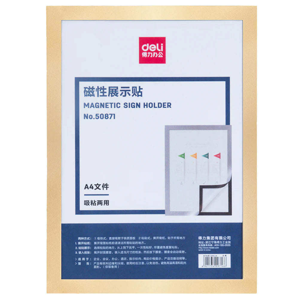 Sign Holder (A4) - Asters Maldives