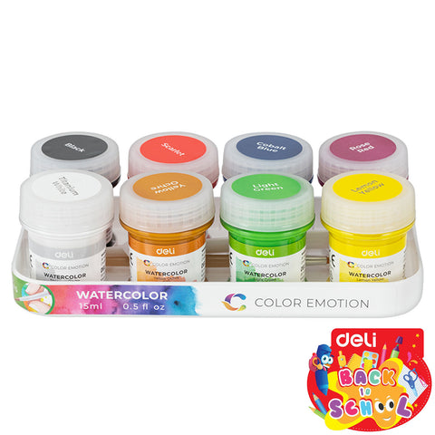 Water Color Bottle Set (8 Colors) - Asters Maldives