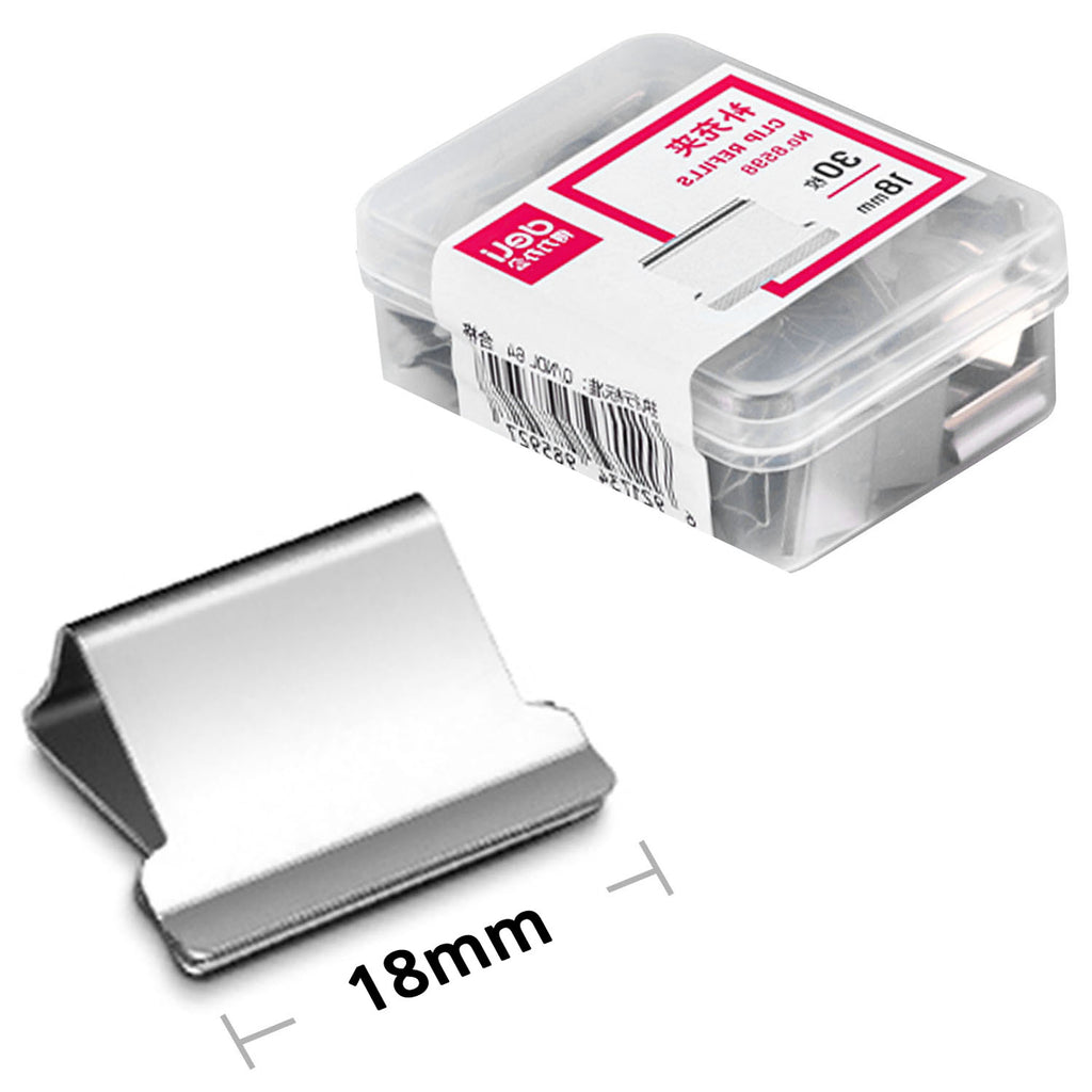 Double Clip, 30PCs (18mm) - Asters Maldives