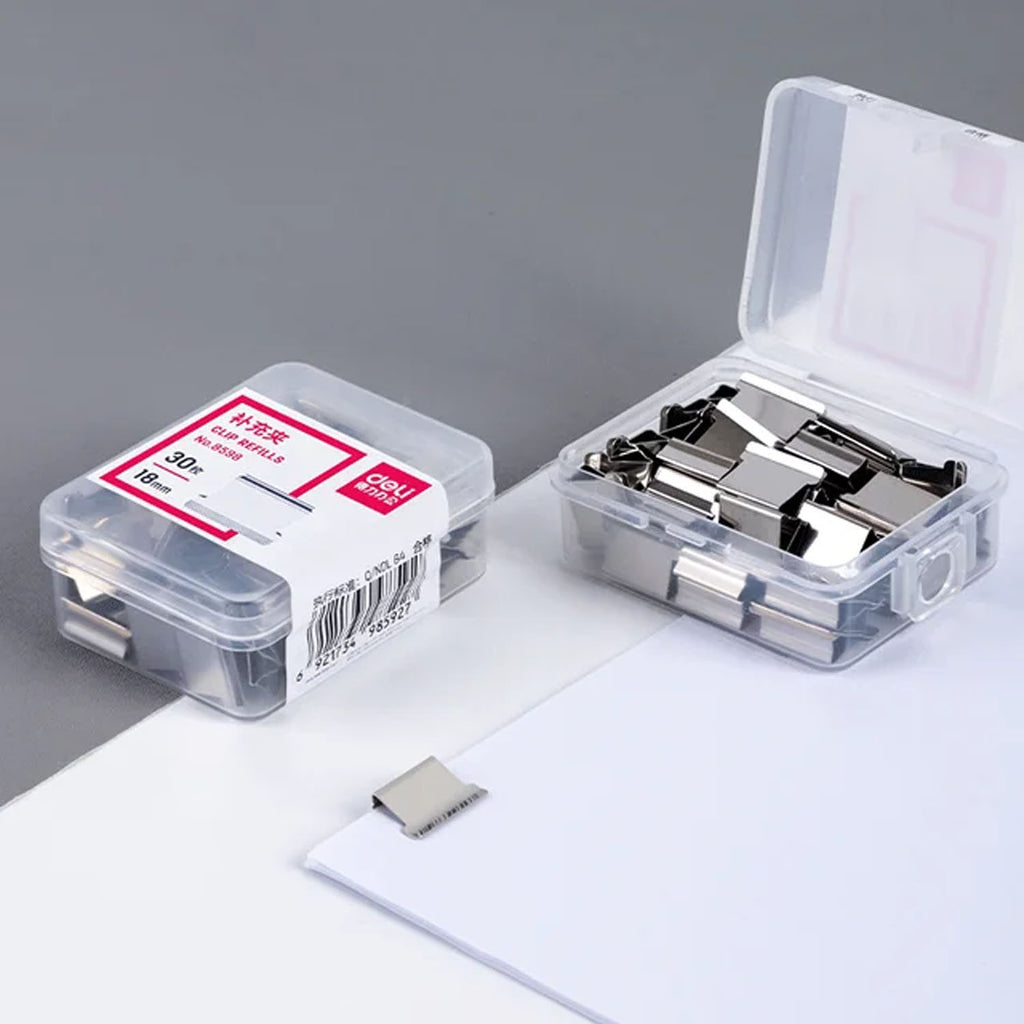 Double Clip, 30PCs (18mm) - Asters Maldives