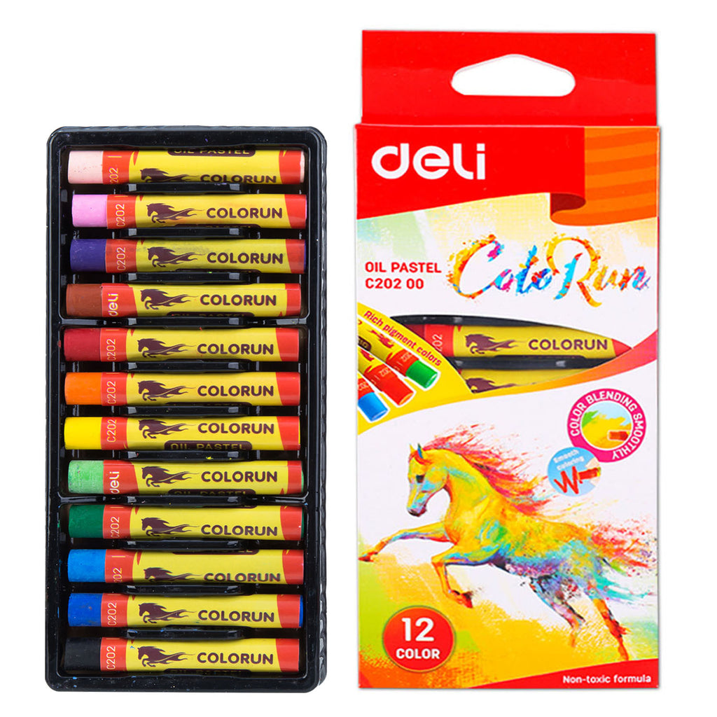 Oil Pastel Set (12 PCs) - Asters Maldives