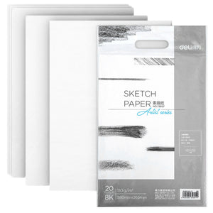 Sketch Paper, 8k (20 Sheets) - Asters Maldives