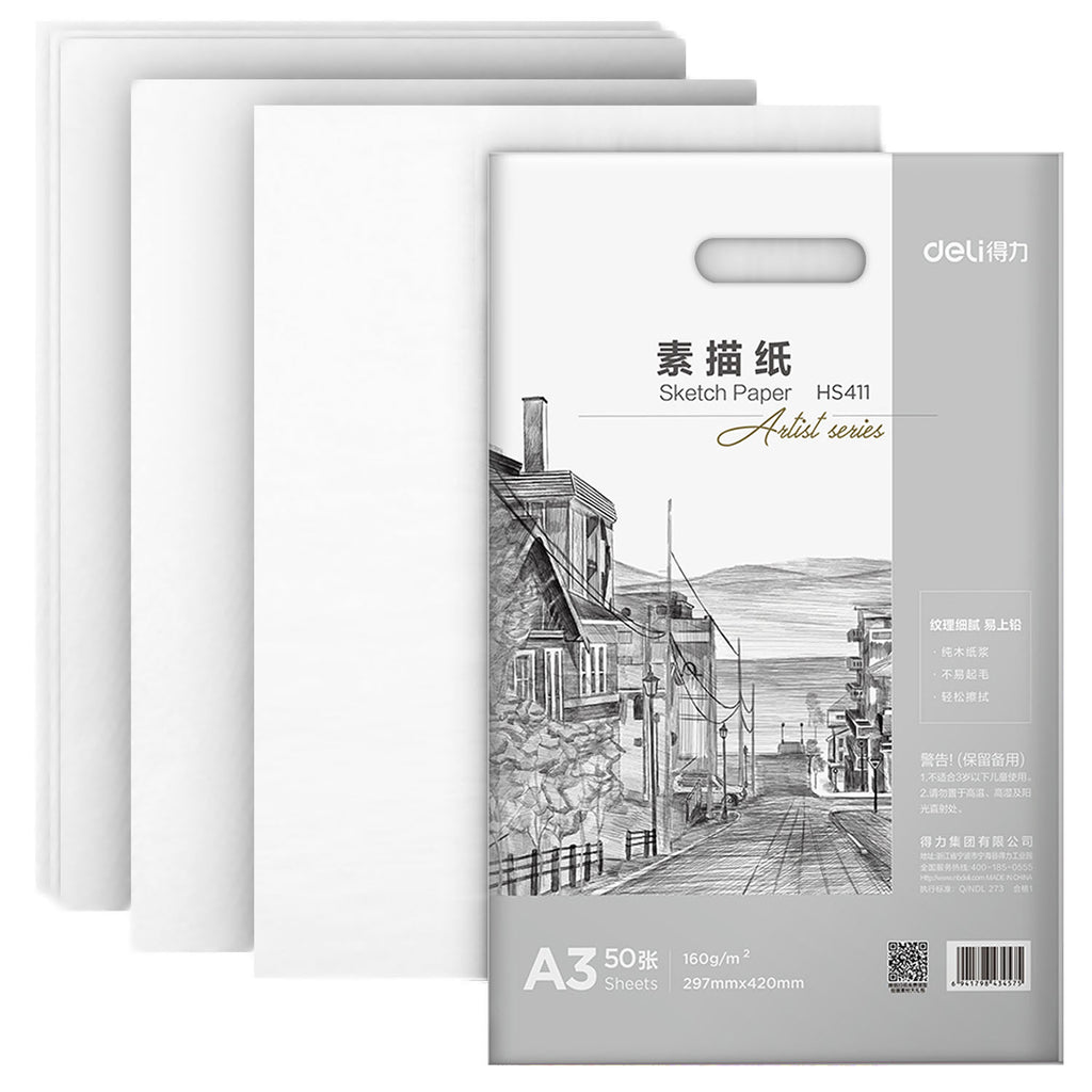 Sketch Paper, A3 (20 Sheets) - Asters Maldives