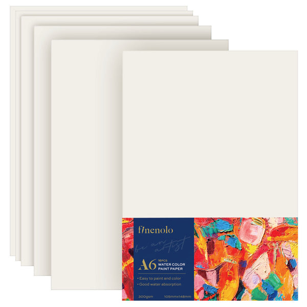 A6 Watercolor Paper (16 Sheets)
