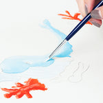 Watercolor Paper, A5 (16 Sheets) - Asters Maldives