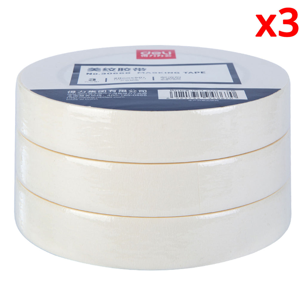 Masking Tape, 3 Rolls (20mm x 50y) - Asters Maldives