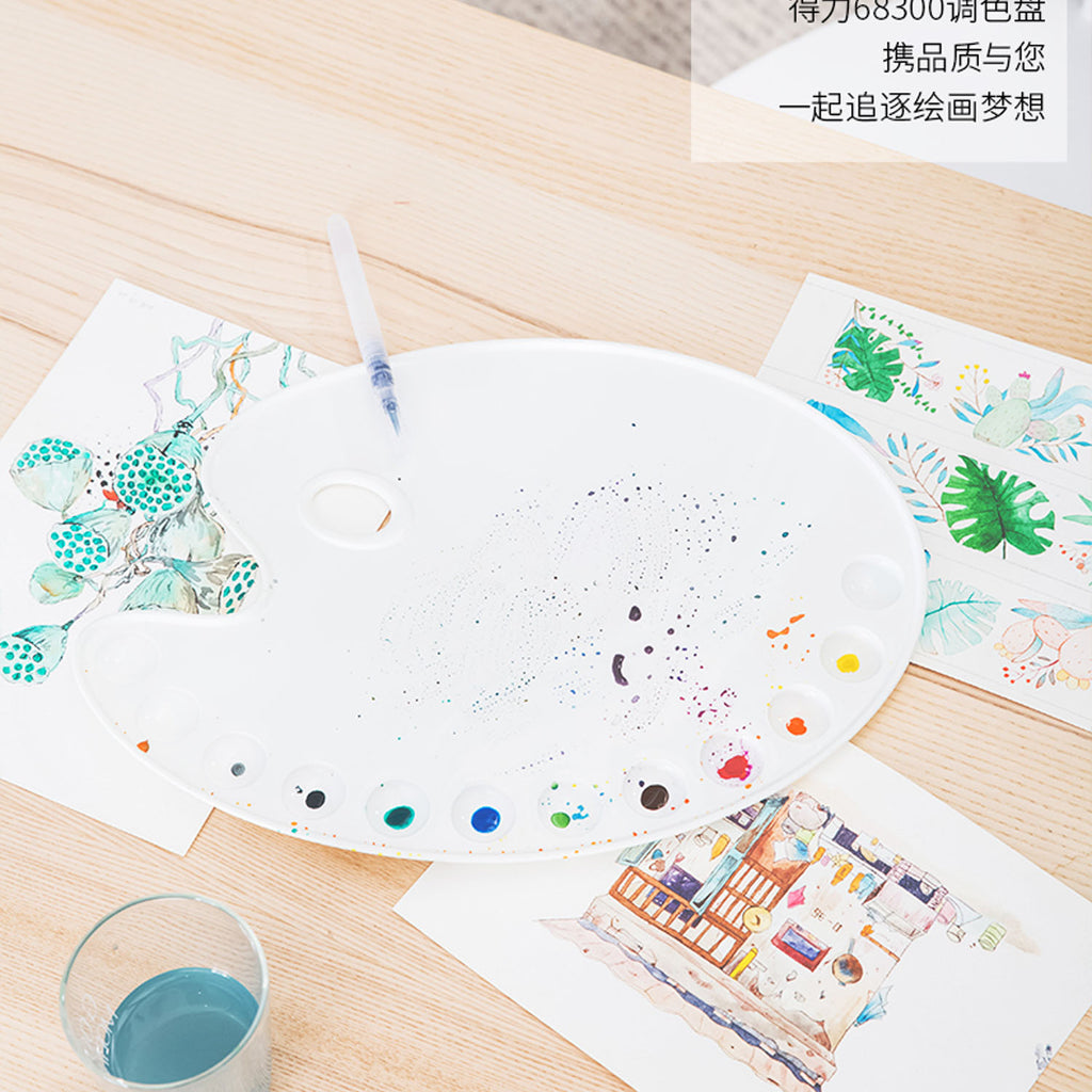 Palette (29 x 40cm) - Asters Maldives