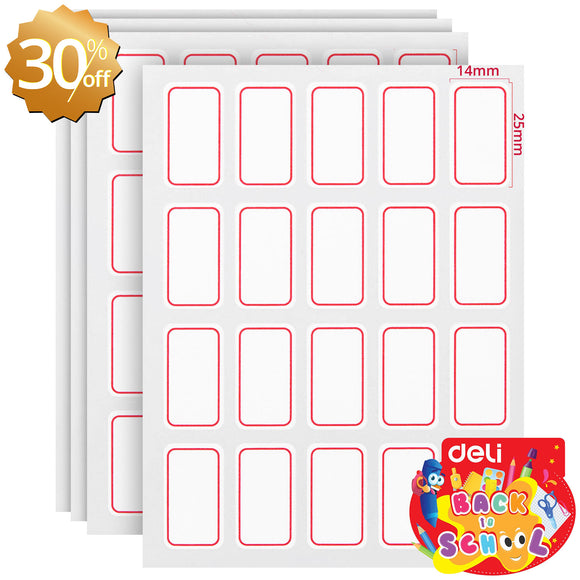 240-pcs Sticker Sheet (14 x 25mm) - Asters Maldives